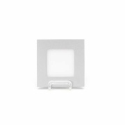 Deckeneinbauleuchte, LED Panel Square 8, 7 W, 4000 K, Grau, Stromkonstant, 18-19 V/DC, Bemessungsstr