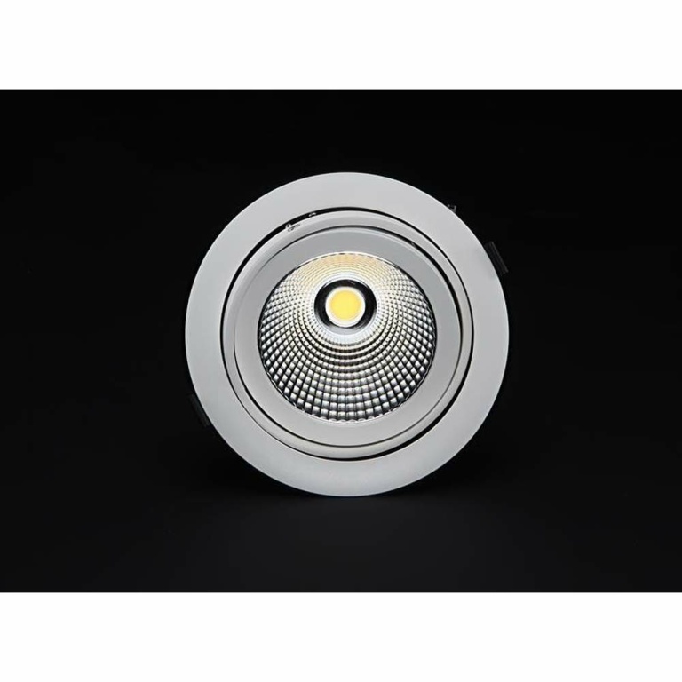 Deko-Light Deckeneinbauleuchte, COB 44, 45,6 W, 4000 K, Weiß, 220-240 V/AC, 50 / 60 Hz