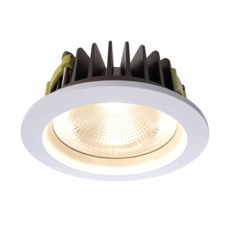 Deko-Light Deckeneinbauleuchte, COB 170 mm Max, 25 W, 3000 K, Weiß, Stromkonstant, 35 V/DC, Bemessungsstrom: 70