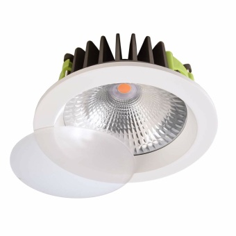 Deko-Light Deckeneinbauleuchte, COB 170 mm Max, 25 W, 3000 K, Weiß, Stromkonstant, 35 V/DC, Bemessungsstrom: 70