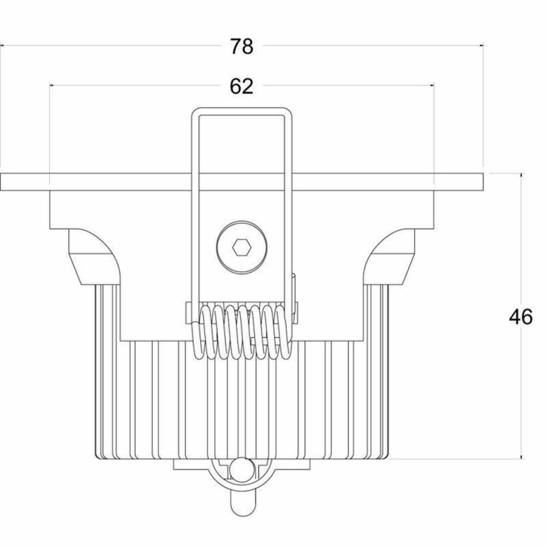 Deko-Light Deckeneinbauleuchte, COB 68 CCT, 8 W, 2500-6500 K, Weiß, Spannungskonstant, 24 V/DC