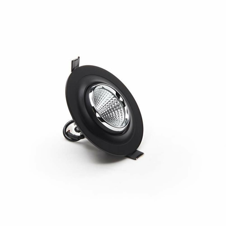 Deko-Light Deckeneinbauleuchte, Saturn, 7 W, 2700 K, Schwarz, Stromkonstant, 17-18 V/DC, Bemessungsstrom: 350 m