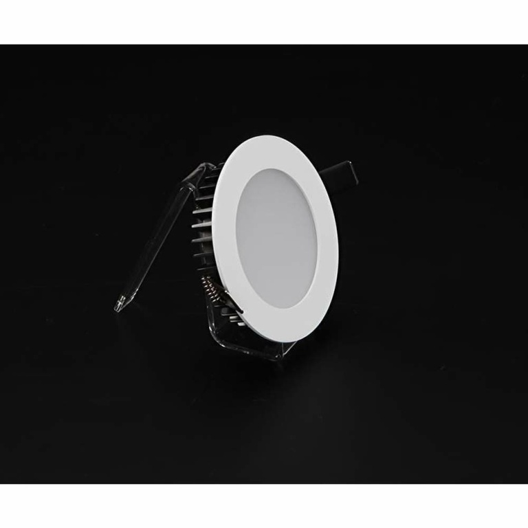 Deko-Light Deckeneinbauleuchte, LED Panel Round III, 6 W, 3000 K, Weiß, Stromkonstant, 17.9 V/DC, Bemessungsstr