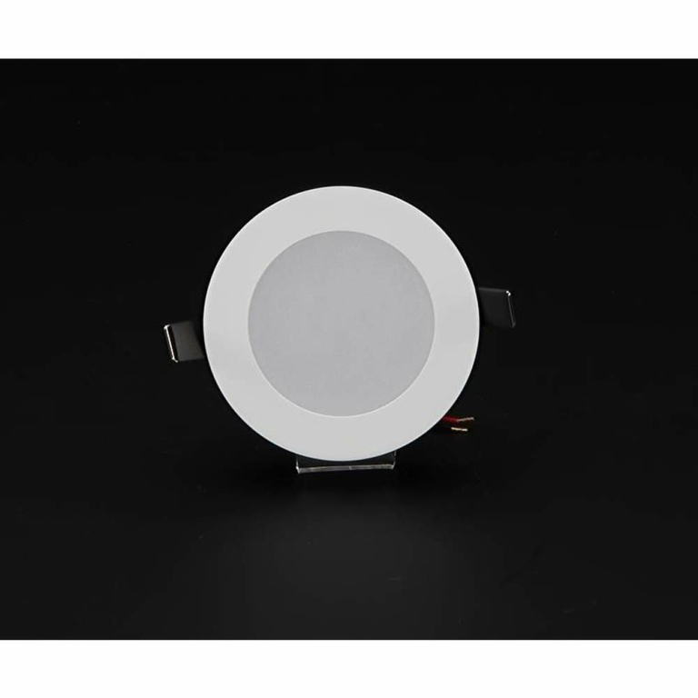 Deko-Light Deckeneinbauleuchte, LED Panel Round III, 6 W, 3000 K, Weiß, Stromkonstant, 17.9 V/DC, Bemessungsstr