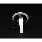 Deckeneinbauleuchte, LED Panel Round III, 6 W, 3000 K, Weiß, Stromkonstant, 17.9 V/DC, Bemessungsstr