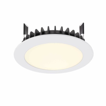 Deko-Light Deckeneinbauleuchte, LED Panel Round III, 12 W, 3000 K, Weiß, Stromkonstant, 35.7 V/DC, Bemessungsst