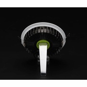 Deckeneinbauleuchte, LED Panel Round III, 12 W, 3000 K, Weiß, Stromkonstant, 35.7 V/DC, Bemessungsst