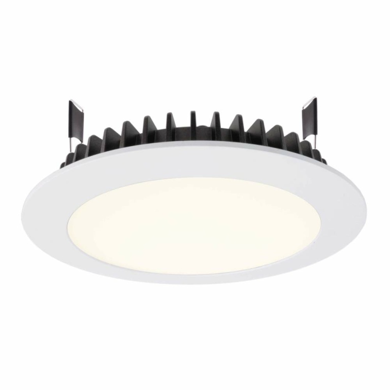 Deko-Light Deckeneinbauleuchte, LED Panel Round III, 20 W, 4000 K, Weiß, Stromkonstant, 28 V/DC, Bemessungsstro