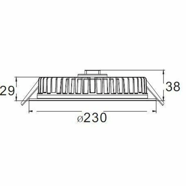 Deko-Light Deckeneinbauleuchte, LED Panel Round III, 26 W, 3000 K, Weiß, Stromkonstant, 37 V/DC, Bemessungsstro