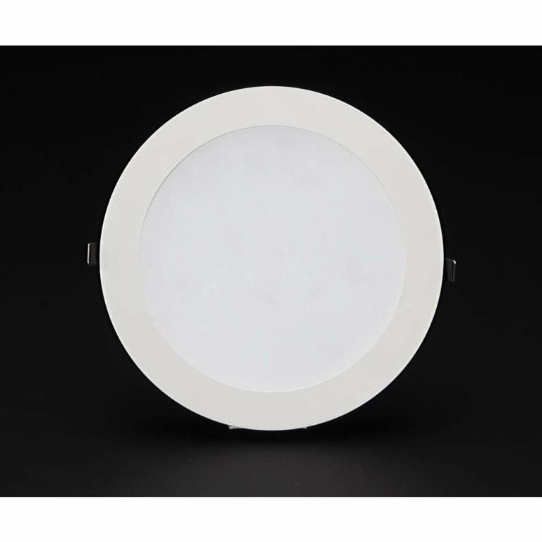 Deko-Light Deckeneinbauleuchte, LED Panel Round III, 26 W, 3000 K, Weiß, Stromkonstant, 37 V/DC, Bemessungsstro