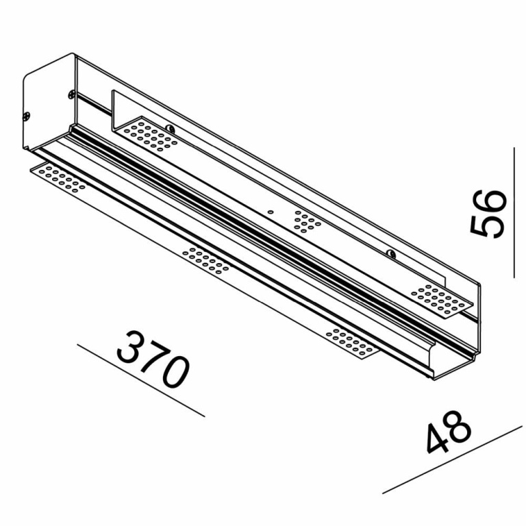 Deko-Light Deckeneinbauleuchte, Ceti 15 Hide, 30 W, 3000 K, Schwarz, Stromkonstant, 44-45 V/DC, Bemessungsstrom