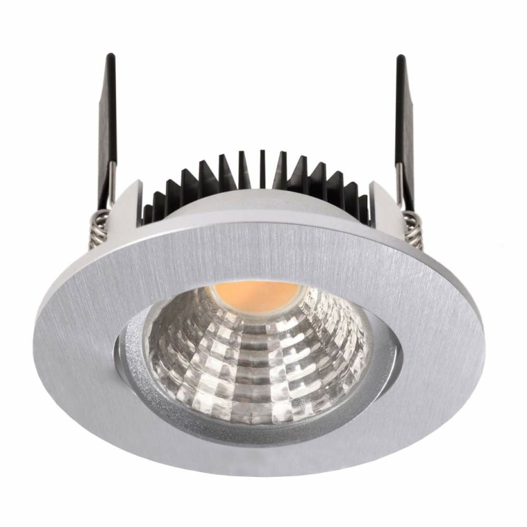 Deko-Light Deckeneinbauleuchte, COB-68-350mA-4000K-Rund-Silber, Stromkonstant, 16-17 V/DC, Bemessungsstrom: 350