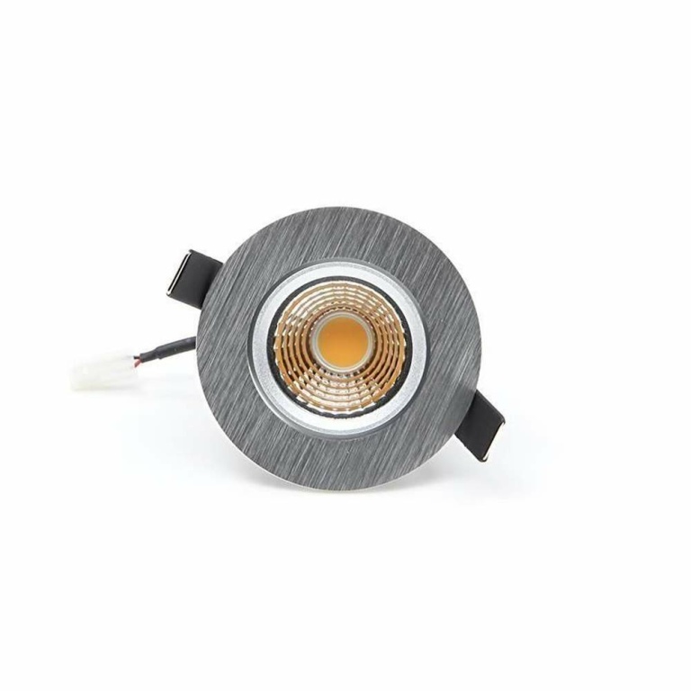 Deko-Light Deckeneinbauleuchte, COB-68-24V-8,5 W-2700K-Rund-Silber, Spannungskonstant, 24 V/DC