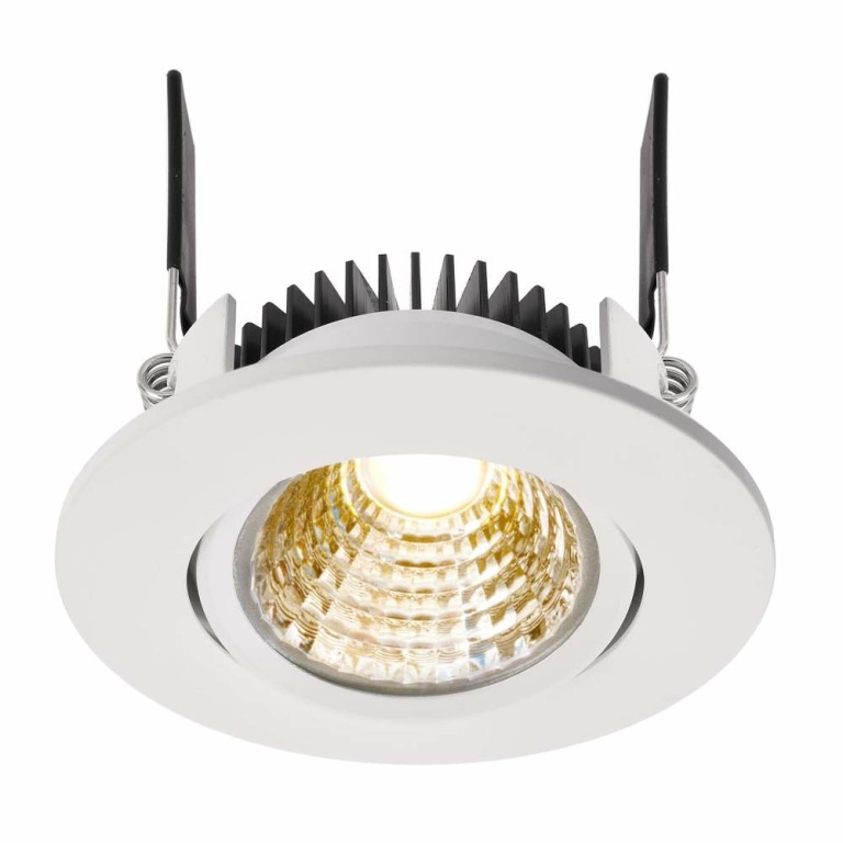 Deko-Light Deckeneinbauleuchte, COB-68-24V-8,5 W-2700K-Rund-Weiß, Spannungskonstant, 24 V/DC