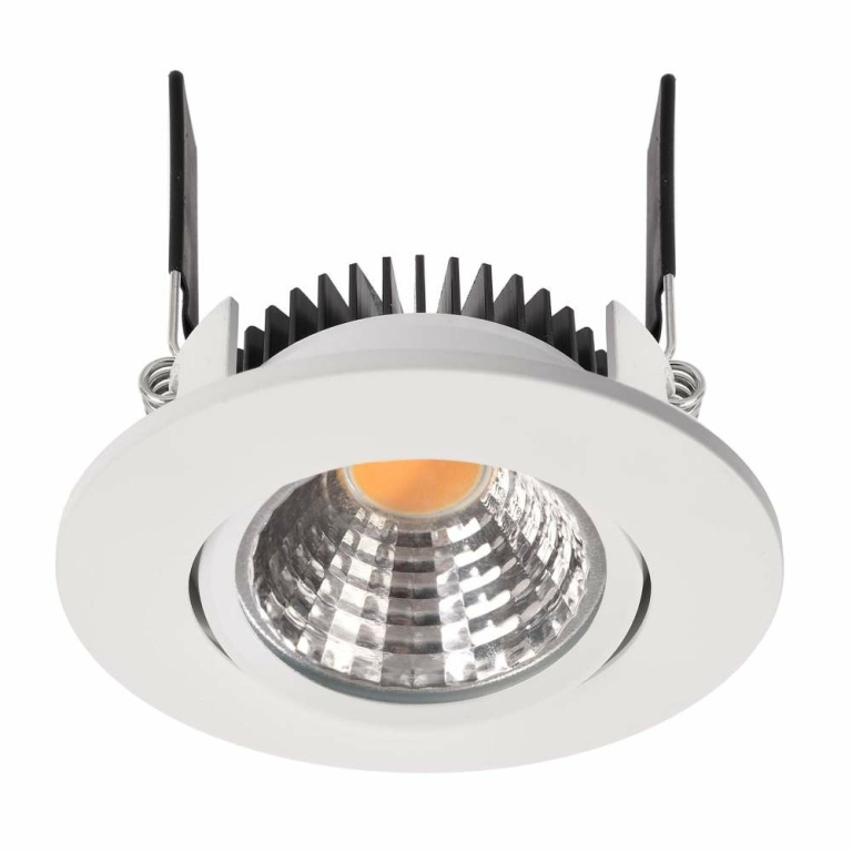 Deko-Light Deckeneinbauleuchte, COB-68-24V-8,5 W-2700K-Rund-Weiß, Spannungskonstant, 24 V/DC