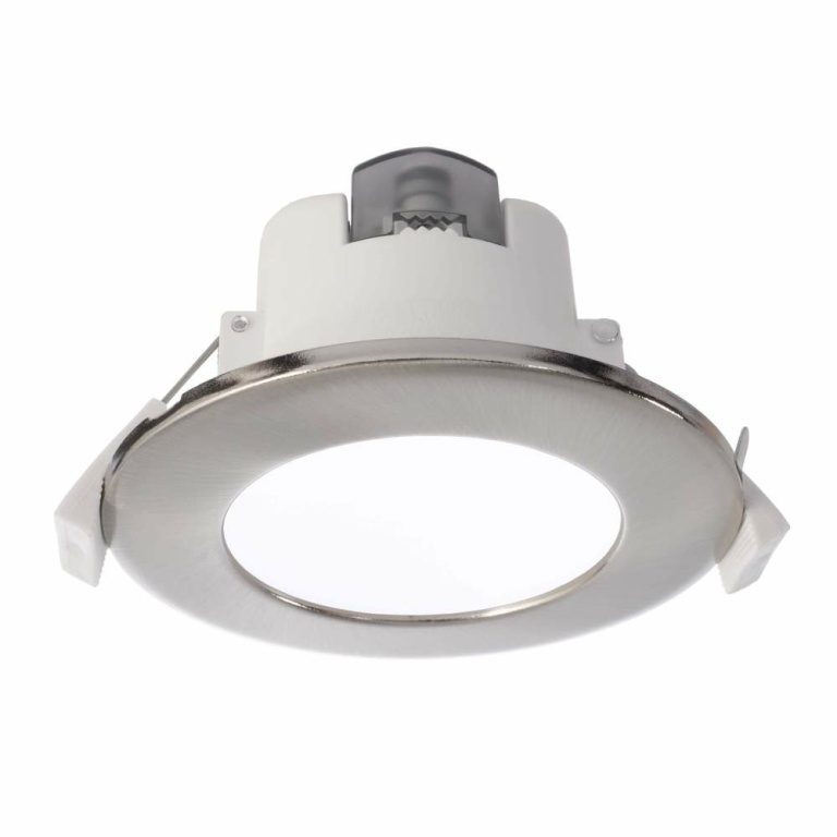 Deko-Light Deckeneinbauleuchte, Acrux 68 mm, 7 W, DIM, 3000/4000/6000 K, Silber, 220-240 V/AC, 50 / 60 Hz