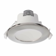 Deckeneinbauleuchte, Acrux 68 mm, 7 W, DIM, 3000/4000/6000 K, Silber, 220-240 V/AC, 50 / 60 Hz