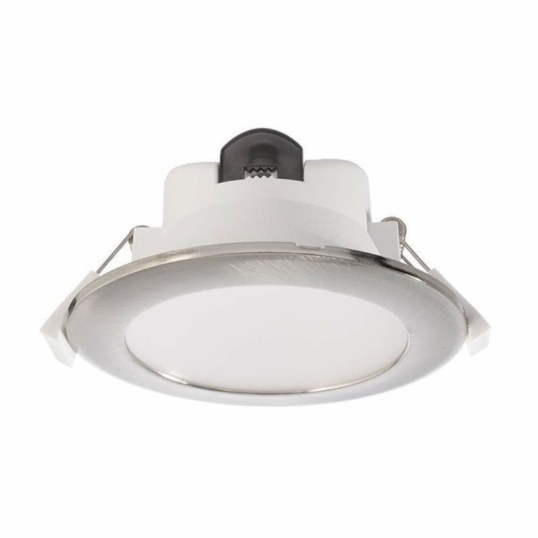 Deko-Light Deckeneinbauleuchte, Acrux 90 mm, 6 W, DIM, 3000/4000/6000 K, Silber, 220-240 V/AC, 50 / 60 Hz