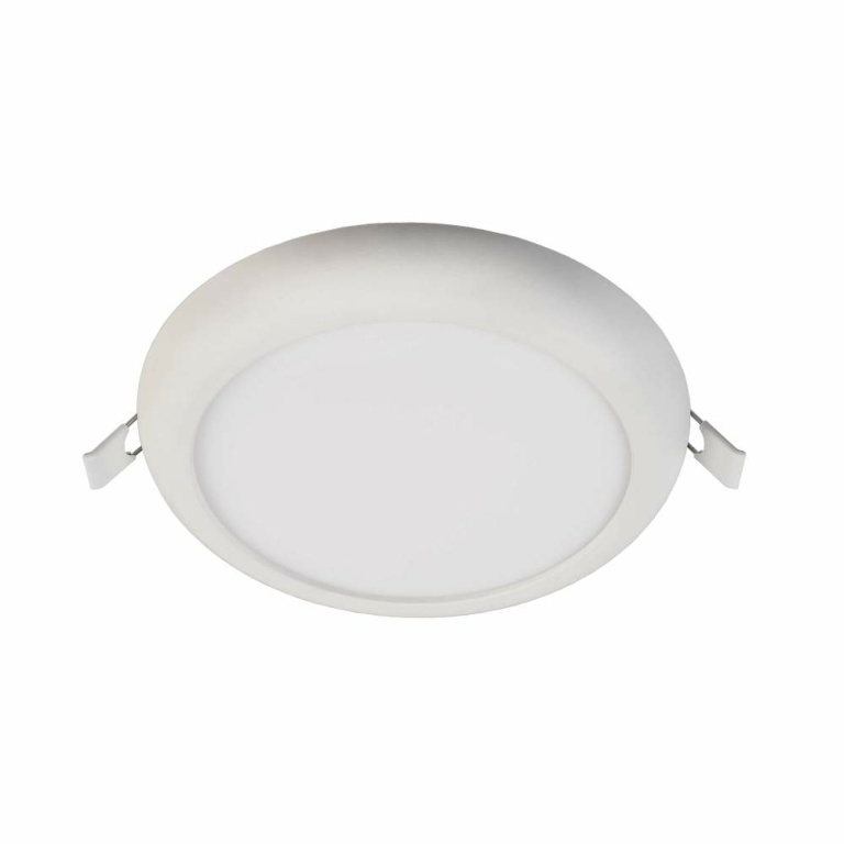 Deko-Light Deckeneinbauleuchte, Zaurak 180 mm, 8/12 W, 3000/4000/5700 K, Weiß, 220-240 V/AC, 50 / 60 Hz