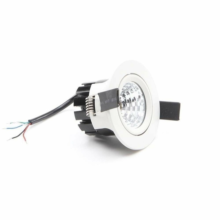 Deko-Light Deckeneinbauleuchte, COB 68, 8,5 W, RGB/3000K, Weiß, Spannungskonstant, 24 V/DC