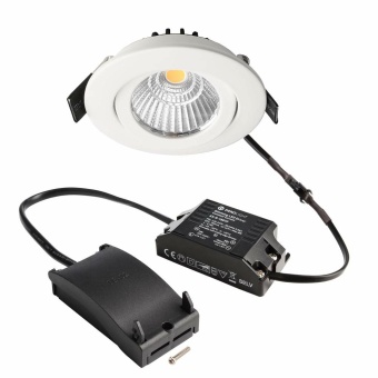 Deko-Light Deckeneinbauleuchte, Dione, 8,5 W, DIM, 3000 K, Weiß, 220-240 V/AC, 50 / 60 Hz