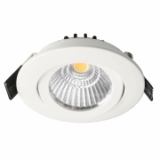 Deckeneinbauleuchte, Dione, 8,5 W, DIM, 3000 K, Weiß, 220-240 V/AC, 50 / 60 Hz