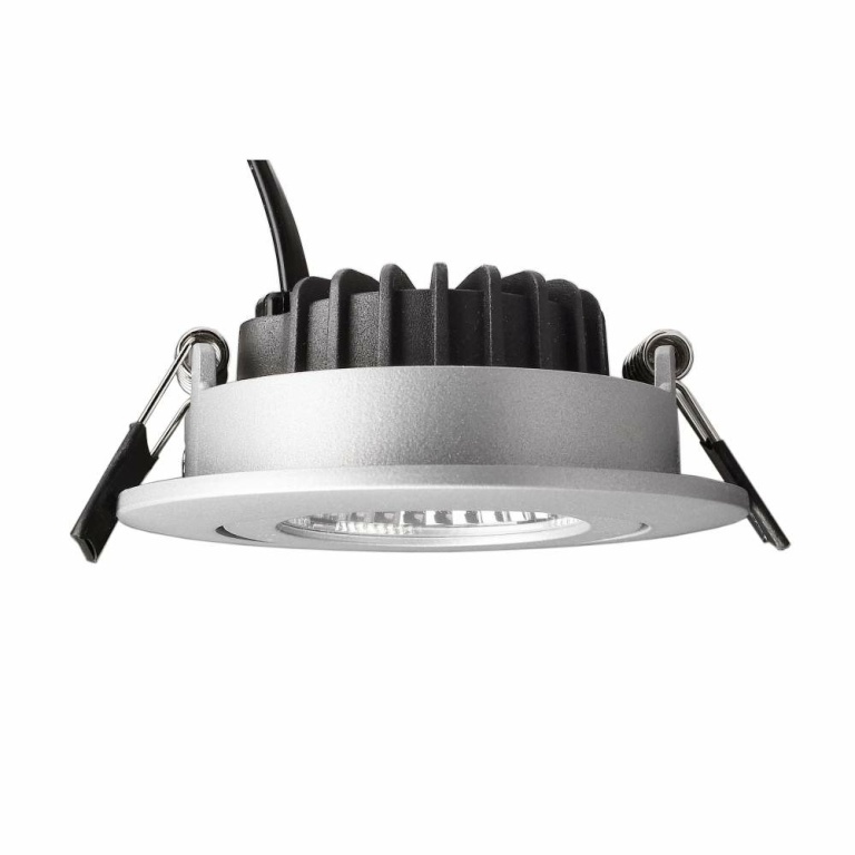 Deko-Light Deckeneinbauleuchte, Dione, 8,5 W, DIM, 3000 K, Silber, 220-240 V/AC, 50 / 60 Hz