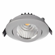 Deckeneinbauleuchte, Dione, 8,5 W, DIM, 3000 K, Silber, 220-240 V/AC, 50 / 60 Hz