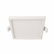 Deckeneinbauleuchte, Alya Eckig, 7 W, DIM, 3000 K, Weiß, 220-240 V/AC, 50 / 60 Hz