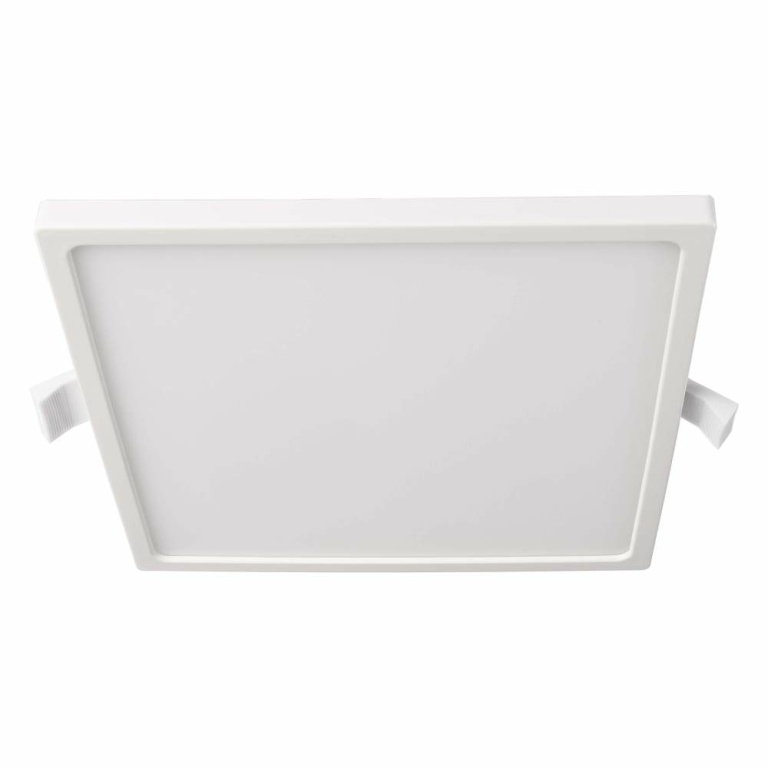 Deko-Light Deckeneinbauleuchte, Alya Eckig, 12 W, DIM, 3000 K, Weiß, 220-240 V/AC, 50 / 60 Hz