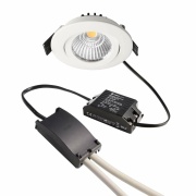 Deckeneinbauleuchte, Dione, 8,5 W, DIM, 2700 K, Weiß, 220-240 V/AC, 50 / 60 Hz