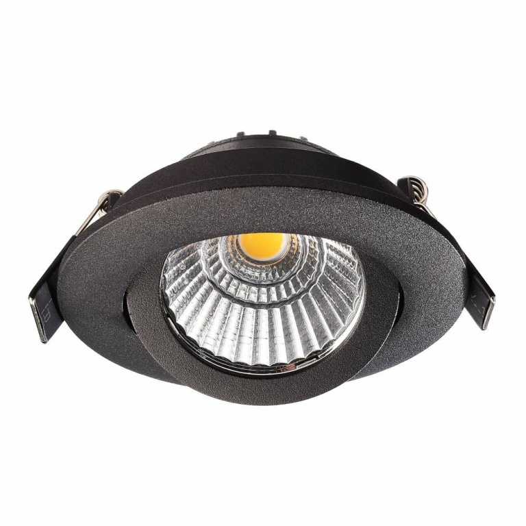 Deko-Light Deckeneinbauleuchte, Dione, 8,5 W, DTW, 1800-3000 K, Schwarz, 220-240 V/AC, 50 / 60 Hz