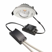 Deckeneinbauleuchte, Dione IP, 8,5 W, DIM, 2700 K, Weiß, 220-240 V/AC, 50 / 60 Hz