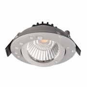 Deckeneinbauleuchte, Dione IP, 8,5 W, DIM, 2700 K, Silber, 220-240 V/AC, 50 / 60 Hz