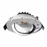 Deckeneinbauleuchte, Dione IP, 8,5 W, DIM, 2700 K, Chrom, 220-240 V/AC, 50 / 60 Hz