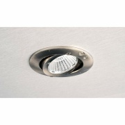 Deckeneinbauleuchte, Dione IP, 8,5 W, DIM, 2700 K, Nickel, 220-240 V/AC, 50 / 60 Hz