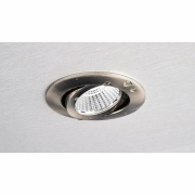 Deckeneinbauleuchte, Dione IP, 8,5 W, DIM, 4000 K, Nickel, 220-240 V/AC, 50 / 60 Hz