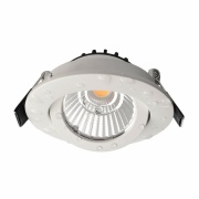 Deckeneinbauleuchte, Dione IP DTW, 8,5 W, DIM, 1800/3000 K, Weiß, 220-240 V/AC, 50 / 60 Hz