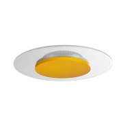 Deckenaufbauleuchte, Set, Zaniah 290 mm, 12 W, DIM, 3000 K, Cover Gelb, 220-240 V/AC, 50 / 60 Hz