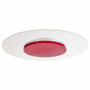 Deckenaufbauleuchte, Set, Zaniah 370 mm, 18 W, DIM, 3000 K, Cover Rot, 220-240 V/AC, 50 / 60 Hz