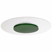 Deckenaufbauleuchte, Set, Zaniah 420 mm, 24 W, DIM, 3000 K, Cover Grün, 220-240 V/AC, 50 / 60 Hz