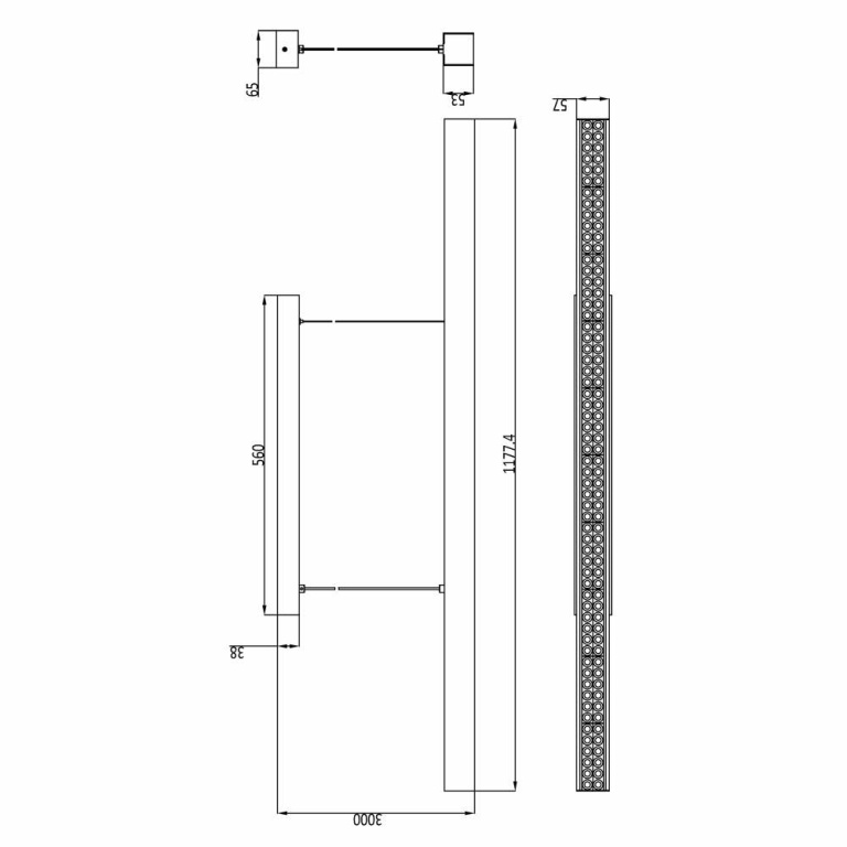 Deko-Light Pendelleuchte, Set, D Profession Down, 28 W, DALI, 4000 K, Schwarz, 200-240 V/AC, 50 / 60 Hz