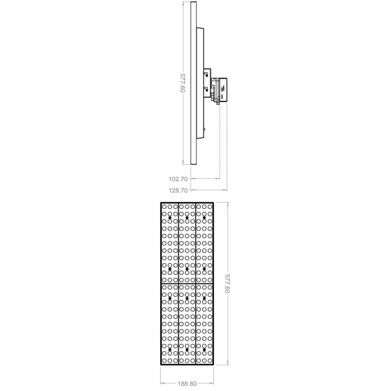 Deko-Light 3-Phasenleuchte, Set, Draconis, 72W, 2700/3500/4000 K, Aluminium, 220-240 V/AC, 50 / 60 Hz