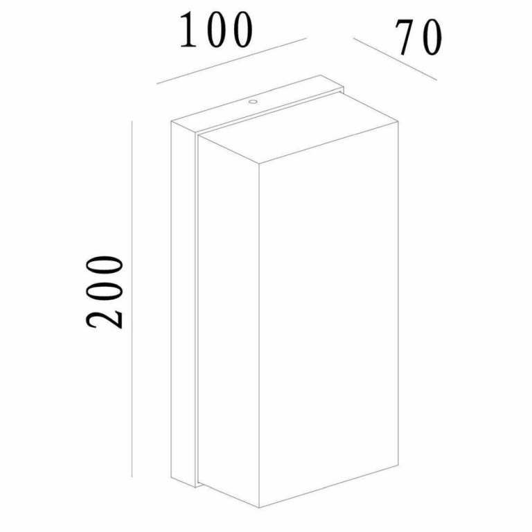 Deko-Light Wandaufbauleuchte, Set, Grumium Eckig CCT I,10 W, 3000/4000 K, Grau, 220-240 V/AC, 50 / 60 Hz