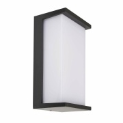 Wandaufbauleuchte, Grumium Eckig CCT V, 10 W, 3000/4000 K, Grau, 220-240 V/AC, 50 / 60 Hz