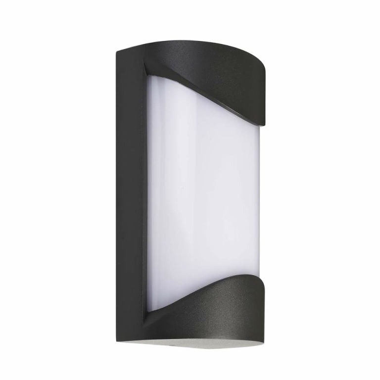 Deko-Light Wandaufbauleuchte, Grumium Rund I, 10 W, 3000 K, Grau, 100-240 V/AC, 50 / 60 Hz