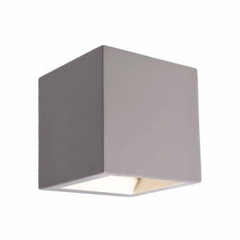 Deko-Light Wandaufbauleuchte, Mini Cube, 4 W, DIM, 3000 K, Grau, 220-240 V/AC, 50 / 60 Hz