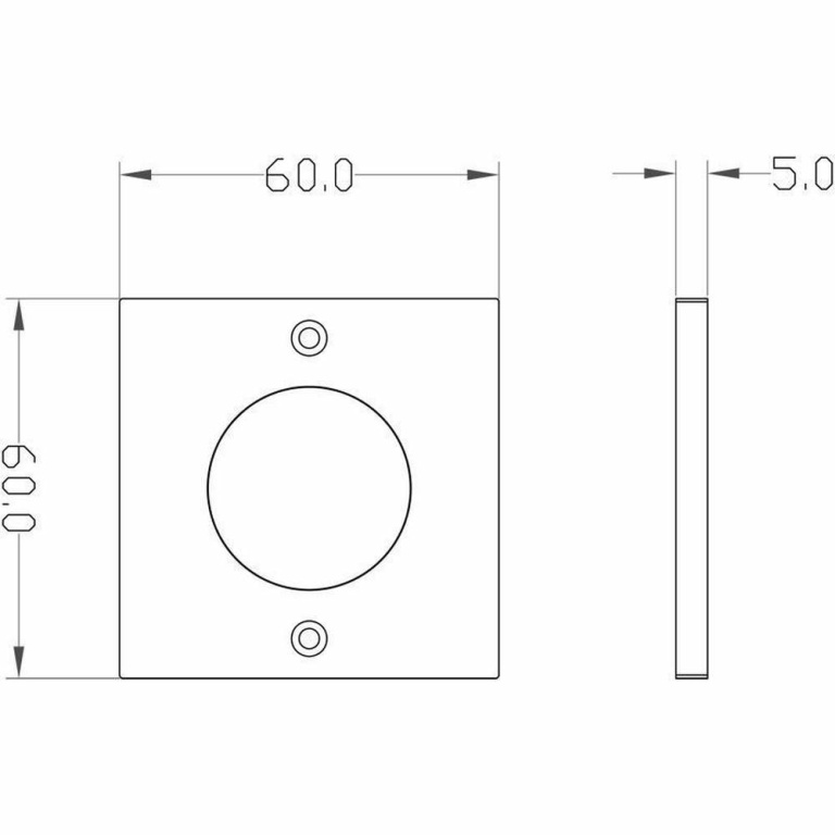 Deko-Light Möbelaufbauleuchte, Fine I, 3 W, 2700 K, Grau, Spannungskonstant, 12 V/DC