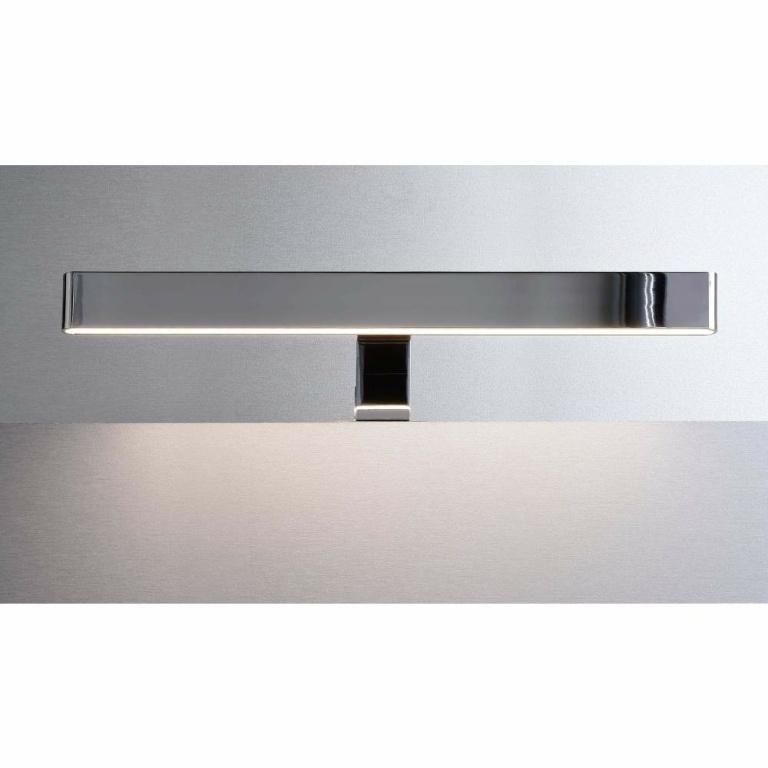 Deko-Light Möbelaufbauleuchte, Spiegel Line II, 12 W, 3000 K, Silber, Spannungskonstant, 12 V/DC