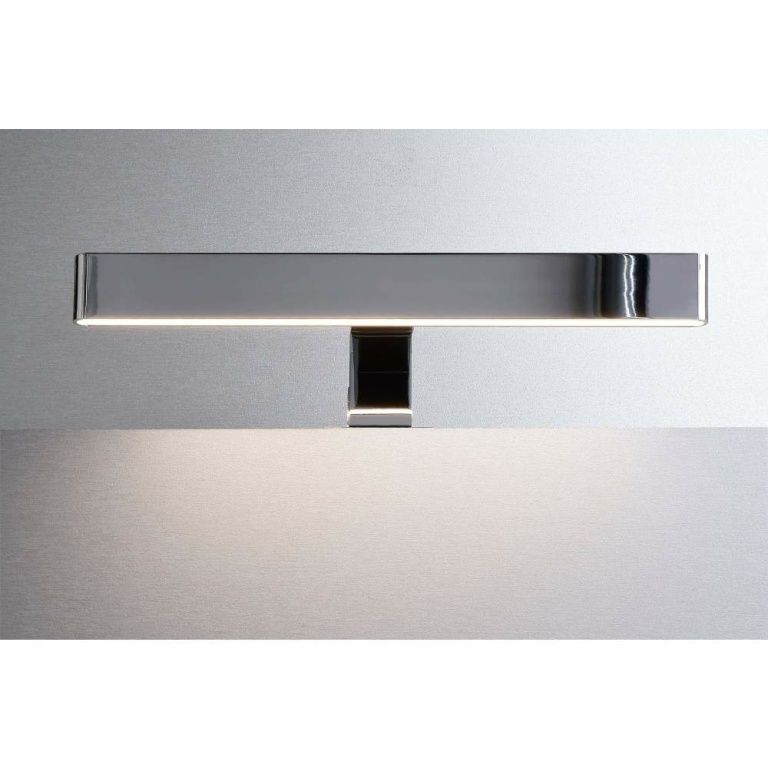 Deko-Light Möbelaufbauleuchte, Spiegel Line I, 8 W, 3000 K, Silber, Spannungskonstant, 12 V/DC